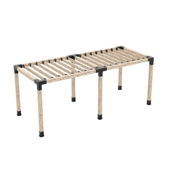 1mm-12mm Thickness Customized Color Carbon Steel 6x6 4 Arm Pergola Extension