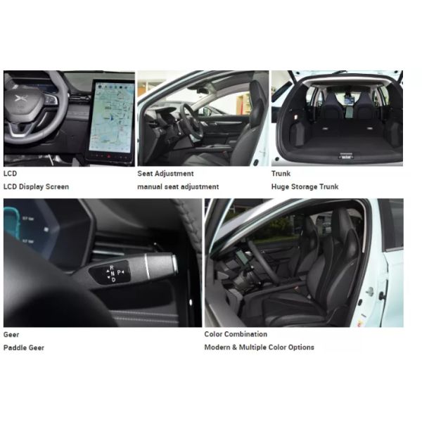 50-70kWh Battery Energy Left Steering High Speed Energy Vehicles Xiaopeng G3i SUV 4 Seats 520 KM Electric Car