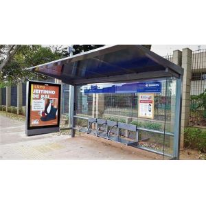 75 Inch IP65 Public Information Display Advertisement Waterproof Outdoor Digital