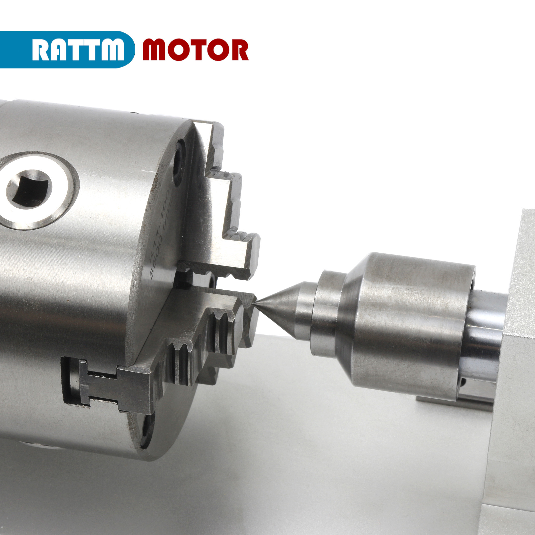 Rotating 4th Axis Planetary Reducer CNC Indexing Head Engraving Machine
