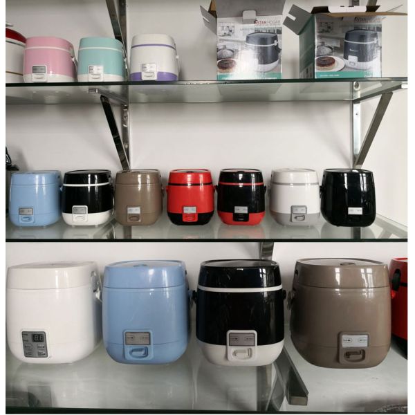 Multi electric mini rice cooker portable hot pot cooker 1.2L