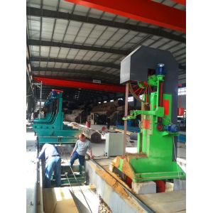 MJ3210 Vertical Woodworking Bandsaw Mill With Electric Log Carriage