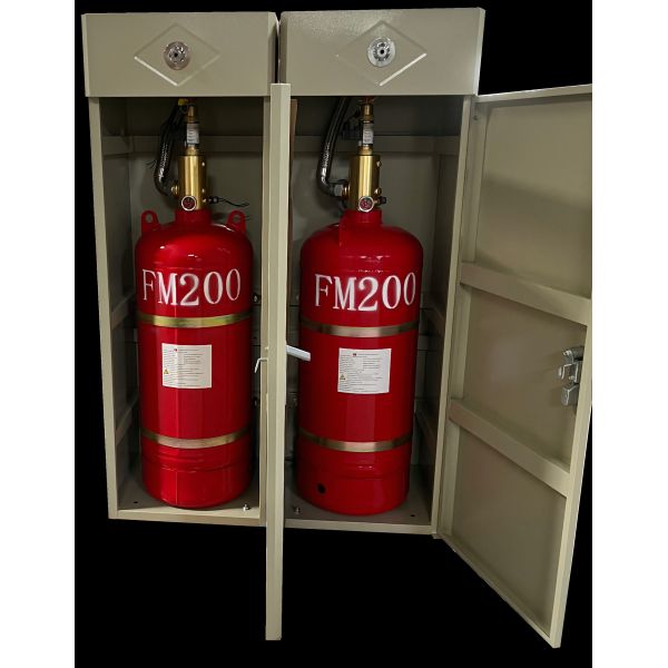 2.5MPa FM200 Fire Extinguishing Suppression Agent System With Solenoid Actuator