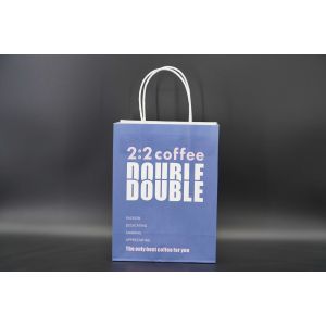 Sturdy Kraft Custom Printed Paper Bags For Grocery Shopping eco friendly