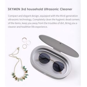 Hardware Display ABS Eyeglasses Ultrasonic Cleaner 600ml