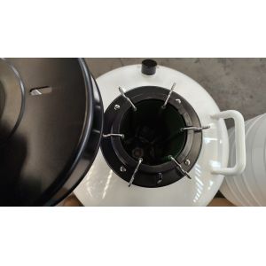 Biological Sample Dry Shipper Leak-Free Liquid Nitrogen Container