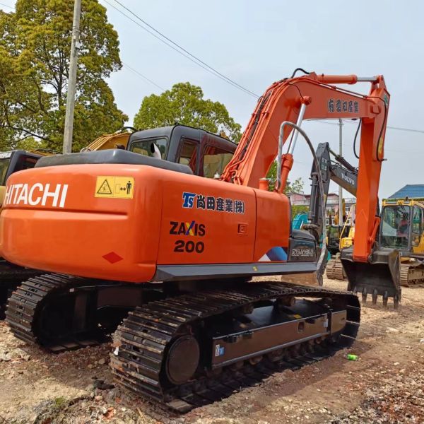 Hitachi ZX200 Second-hand Excavator Imported from Japan 20 Ton Crawler Escavator