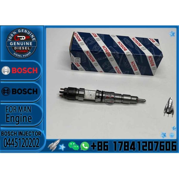 Low price Original Common Rail Injector 0445120202 0445120281 0445120311 0986435570 51101006121 51101006141 For MAN TGS