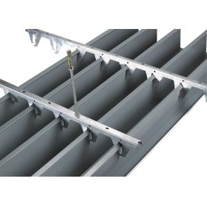 Quality Integration Ceiling Linear Metal Ceiling For Construction Building for sale