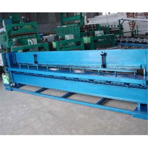 China Hydraulic Steel Plate Cutting Machine 0.8mm Thickness 380v 50hz 3 Phase on sale