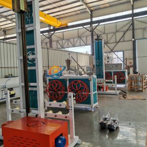 High Capacity Geocell Production Line with Extrusion Machine