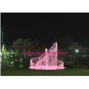 Musical Up Down Spray Water Fountain Project With RGB LED Color Changing 2 Rings