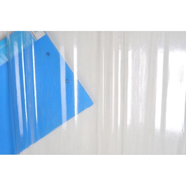 Buy Waterproof  3mm 4mm FRP Transparent Roofing Sheets at wholesale prices