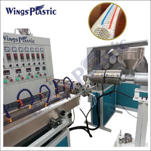 Flexible Pvc Pipe Extrusion Machine 40-120kg/H Capacity