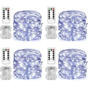 Quality Cool White Twinkle Battery Operated Christmas Lights 30m Length 28V 40℃ for sale