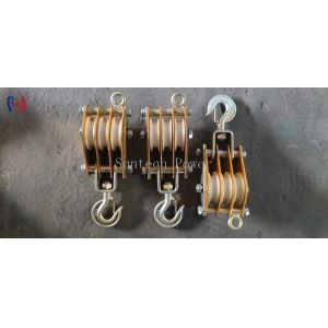10 - 100KN Hoisting Tackle Aluminum Alloy Tower Erection Hoisting Tools