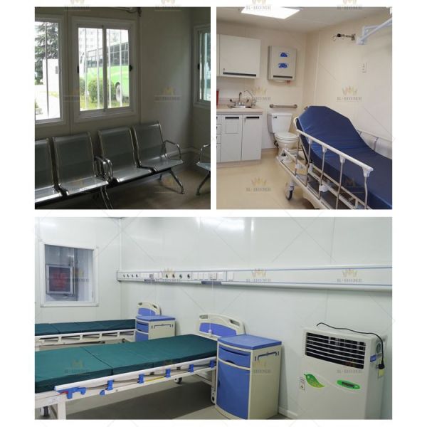 Temporary Prefabricated Modular Health Clinics