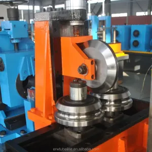 China PLC Controlled Carbon Steel Welded Pipe Making Machine on sale