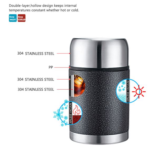 New product ideas 2019 ss food flask stainless steel thermos baby food flask thermos