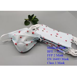 Hypoallergenic Childrens Pamper Face Masks , Breathable Kids Sheet Mask