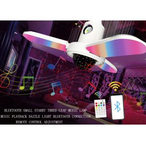 Home RGBW Bluetooth Music LED Ceiling Lamp 10m Remote Control