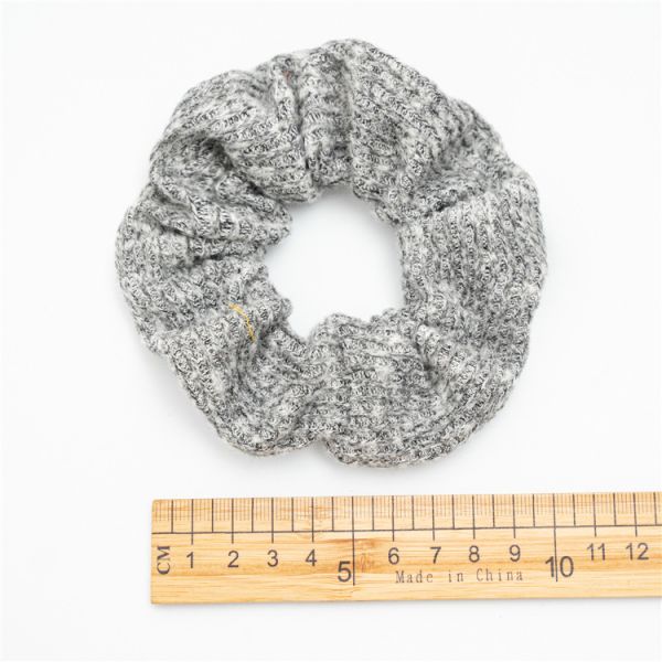 winter polyester striped large accessories Japan Korea ins hair rope lady scrunchies Yiwu wholesale