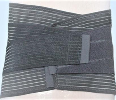 Buy XL XXL Elastic Lower Back Support Brace Breathable Adjustable Compression at wholesale prices