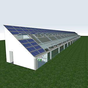 1.4KN/M2 Integrated BIPV Solar Panel Mounting System