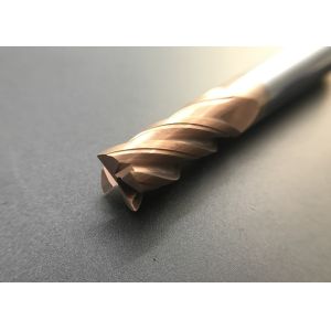 China High Precision PVD Coating Solid Carbide End Mills For Highly Targeted Structures on sale