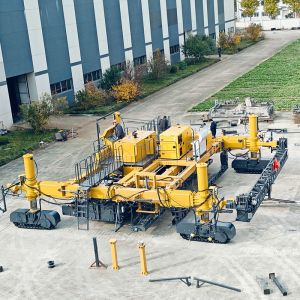 Road Construction Slip Form Machine Paver Paving Speed 0-6 M/Min For Versatile