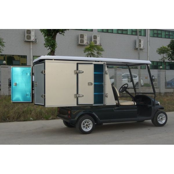 Commercial Luxury Motorized Utility Golf Cart , Electric Hotel Housekeeping Cart