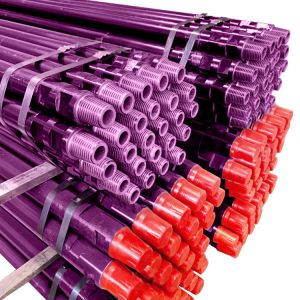 Integral Drill Rod API 2 3/8 REG Threaded Drill Rod Friction Welding DTH Drill