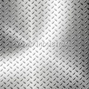 Hot Rolled 1500mm Width 2.0mm Aluminium Chequer Plate Sheet