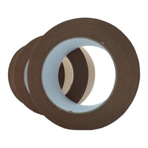 Custom Size Biodegradable Brown Writable Self Adhesion Kraft Paper Packing Tape