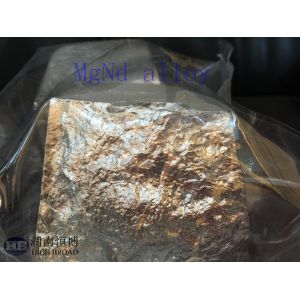 Master alloy Magnesium Neodymium MgNd alloy improve elongation strength