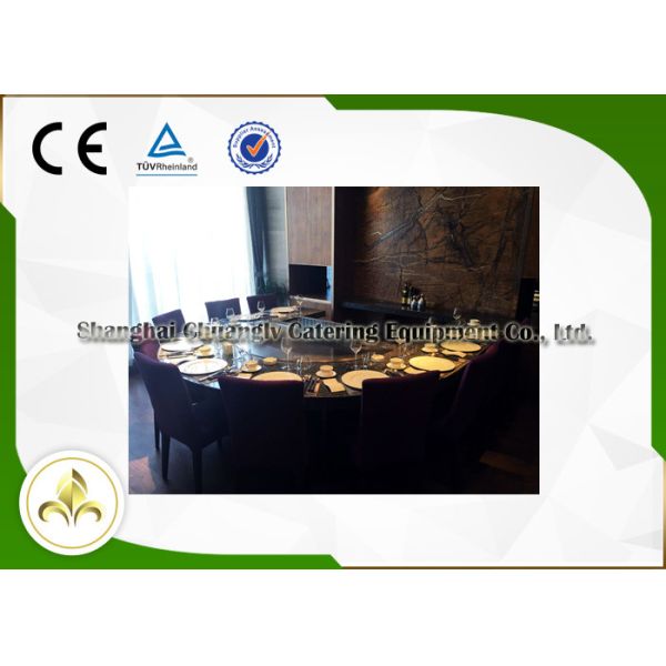 Eight Seat Japanese Restaurant Grill Table , Teppanyaki Table Grill With