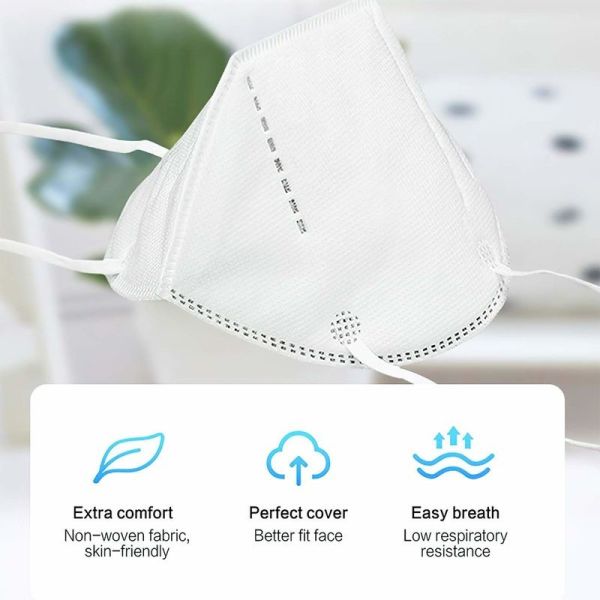 China Personal Protection N95 Face Mask , Unisex N95 Particulate Filter Mask White on sale China Personal Protection N95 Face Mask , Unisex N95 Particulate Filter Mask White on sale