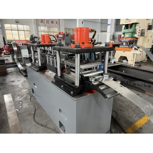 1.5mm Shutter Door C Profile Guide Rail Roll Forming Machine Galvanized Steel