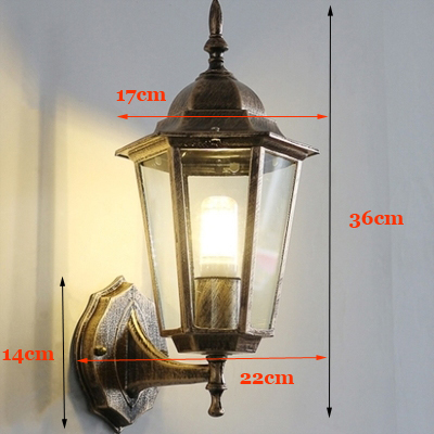 European Style retro outdoor wall light balcony sconce lamp waterproof garden modern outdoor light(WH-HR-70)