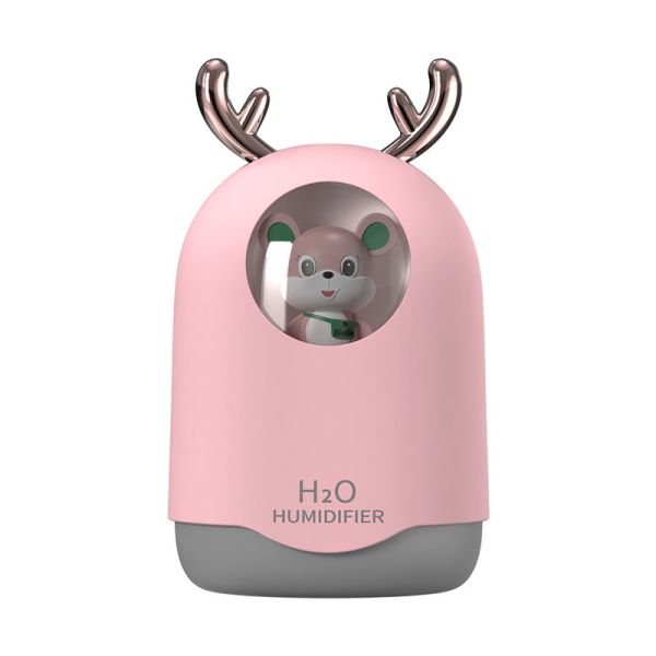 Conditioning Appliance Cute Pet Bear Mini Humidifier for Room App-Controlled Capacity 0.5L