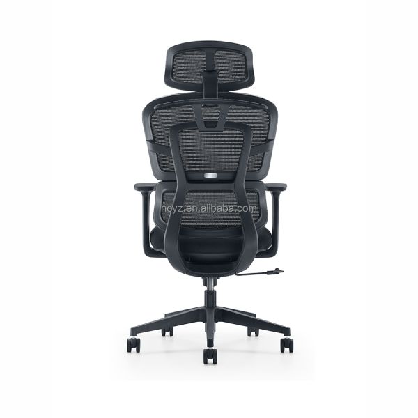 Ergonomic Mesh Fabric Swivel Office Chair with Adjustable Armrest and Conference Room