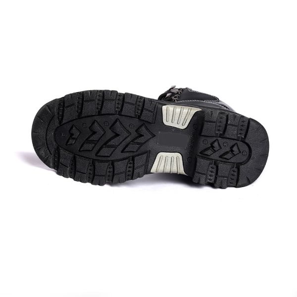 CE Anti Static Safety Shoes Non Slip Oil Resistant Black Cow Leather Puncture Proof Steel Toe