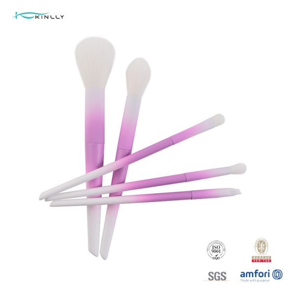 Buy Travel 5pcs Plastic Makeup Brushes For Powder Contour Eyeshadow at wholesale prices