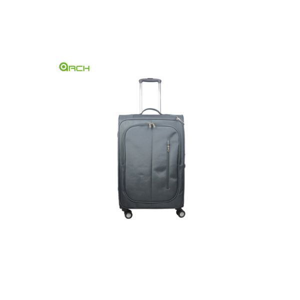 Buy 300D Polyester Trolley Case Soft Sided Luggage with Double Spinner Wheels at wholesale prices