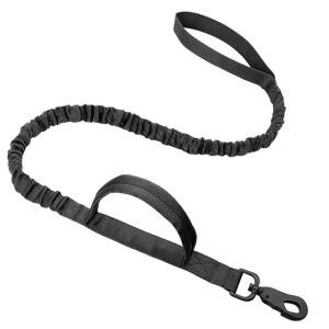 Tactical Bungee Lead for Dogs with Two Safty Handle for Small Medium Dogs