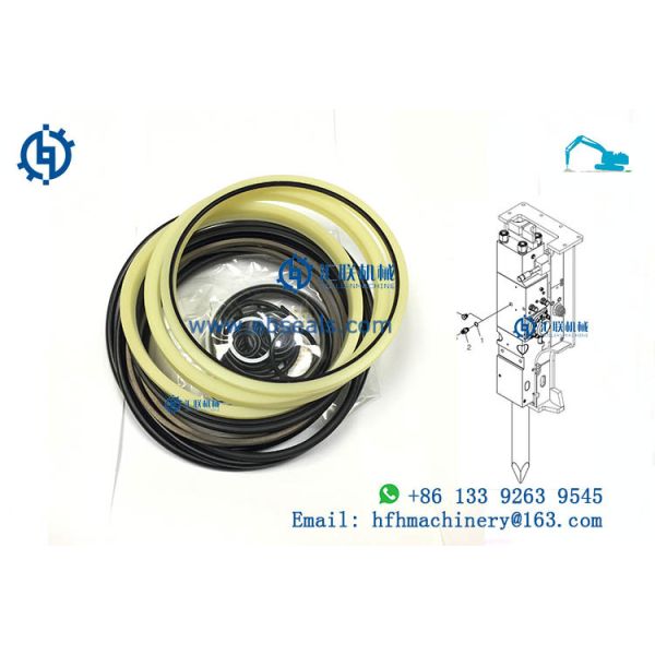 Buy NBR Everdigm EHB20 EHB23 Hydraulic Hammer Oil Seals at wholesale prices