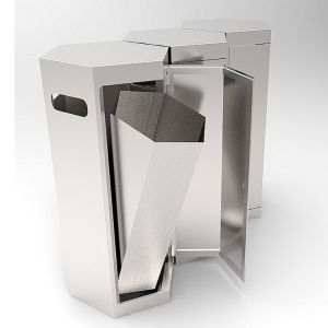 36L 3 Compartment Trash Bin
