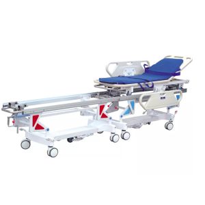 Hospital ABS Emergency Stretcher Trolley Hydraulic Adjustable For Patient