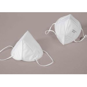 Nonwoven Disposable Protective Mask KN95 Folding Half Face Without Valve