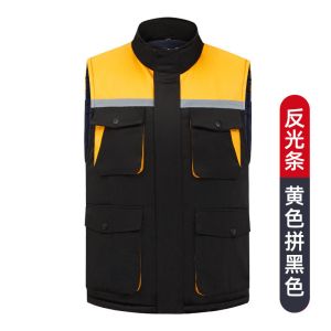 Stay Warm with Unisex Polyester Vests Waistcoats Customizable Anti-Static